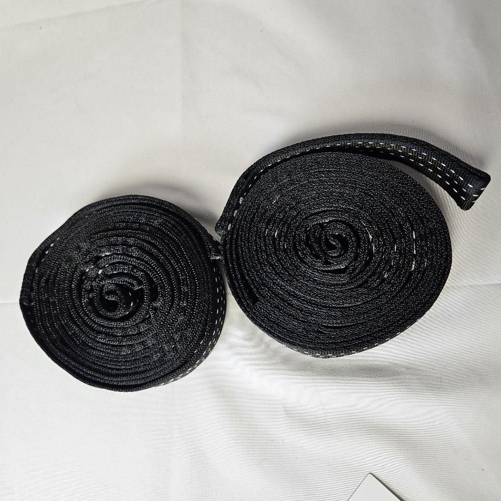 Black Hammock Tree Straps With Carabiners‎ New